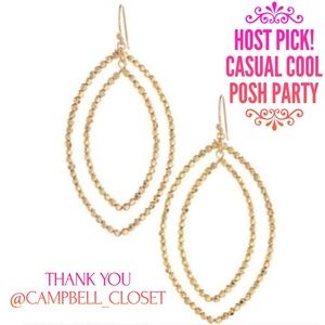 :: Stella & Dot [GOLD] Bardot Earrings
